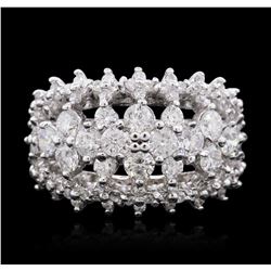 14KT White Gold 2.22 ctw Diamond Ring