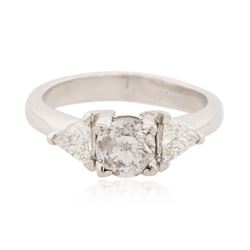 Platinum 1.82 ctw Diamond Ring