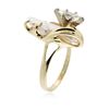 Image 3 : 14KT Yellow Gold 1.91 ctw Opal & Diamond Ring