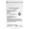 Image 5 : Platinum EGL USA Certified 5.93 ctw Fancy Yellow Diamond Heart Pendant W/ Chain
