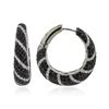 Image 2 : 14KT White Gold 5.22 ctw Diamond Earrings