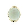 Image 1 : 14KT Rose Gold 16.57 ctw Opal and Diamond Ring