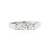 Image 1 : Platinum 0.75 ctw Diamond Ring