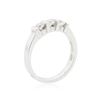 Image 3 : Platinum 0.75 ctw Diamond Ring