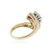 Image 3 : 14KT Yellow Gold 0.85 ctw Diamond Ring