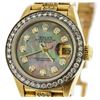 Image 2 : Ladies Rolex 18KT Yellow Gold 1.60 ctw Diamond DateJust Wristwatch