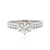 Image 1 : Palladium 1.42 ctw Diamond Ring