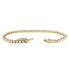 Image 3 : 18KT Yellow Gold 6.21 ctw Diamond Tennis Bracelet