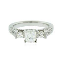 18KT White Gold 1.32 ctw Diamond Ring