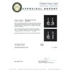 Image 3 : 14KT White Gold 0.63 ctw Diamond Earrings