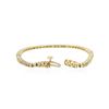 Image 3 : 14KT Yellow Gold 1.20 ctw Diamond Tennis Bracelet