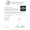 Image 3 : 14KT White Gold 1.16 ctw Emerald and Diamond Ring