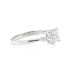Image 2 : 18KT White Gold 0.39 ctw Diamond Ring