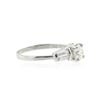 Image 2 : Platinum 1.13 ctw Diamond Ring