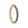 Image 2 : 14KT Yellow Gold 1.00 ctw Ruby Ring