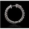 Image 2 : 14KT White Gold 2.17 ctw Diamond Earrings