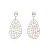 Image 1 : 14KT White Gold 2.29 ctw Diamond Earrings