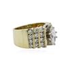 Image 2 : 14KT Yellow Gold 1.00 ctw Diamond Ring