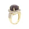 Image 3 : SILVER 17.12 ctw Star Ruby and White Sapphire Ring