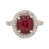 Image 1 : 14KT Yellow Gold 4.98 ctw Ruby and Diamond Ring