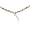 Image 2 : 14KT Yellow Gold 32.90 ctw Rough Diamond Necklace With Charm