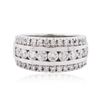 Image 1 : 14KT White Gold 1.26 ctw Diamond Ring