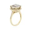 Image 3 : 14KT Yellow Gold 7.66 ctw Fancy Brown Diamond Ring