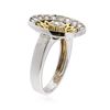 Image 3 : 18KT Two-Tone Gold 0.66 ctw Diamond Ring