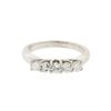Image 1 : 14KT White Gold 0.85 ctw Diamond Ring