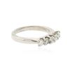 Image 2 : 14KT White Gold 0.85 ctw Diamond Ring