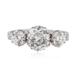 Platinum 1.21 ctw SI-1/H Diamond Ring