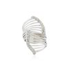 Image 1 : 14KT White Gold 0.58 ctw Diamond Ring
