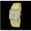 Image 1 : Ladies 14KT Yellow Gold 1.75 ctw Diamond Wristwatch