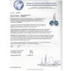 Image 3 : 14KT White Gold 3.91 ctw Tanzanite and Diamond Earrings