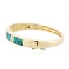 Image 2 : 14KT Yellow Gold 0.47 ctw Diamond Bangle