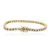 Image 2 : 14KT Yellow Gold 5.01 ctw Diamond Tennis Bracelet