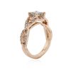 Image 3 : 14KT Rose Gold 1.78 ctw Fancy Green Diamond Ring