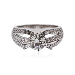 18KT White Gold 1.45 ctw Diamond Ring