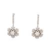 Image 1 : 14KT White Gold 1.90 ctw Diamond Earrings
