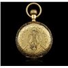 Image 2 : Elgin 14KT Yellow Gold Full Hunter Antique Pocket Watch