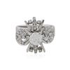 Image 1 : 14KT White Gold 1.00 ctw Diamond Ring