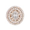 Image 1 : 14KT Rose Gold 1.76 ctw Diamond Ring