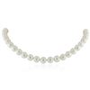 Image 1 : 14KT White Gold Pearl Necklace