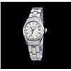 Image 1 : Ladies Stainless Steel Rolex Vintage Wristwatch