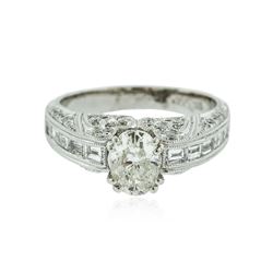 18KT White Gold 1.27 ctw Diamond Ring