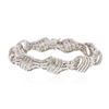 Image 1 : 14KT White Gold 6.72 ctw Diamond Bracelet