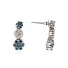 Image 2 : 14KT White Gold 1.00 ctw Diamond Earrings