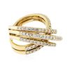 Image 2 : 18KT Yellow Gold 1.62 ctw Diamond Ring