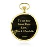 Image 2 : Tiffany & Co. 18KT Yellow Gold Open Face Pocket Watch With Chain