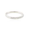 Image 2 : 14KT White Gold 0.23 ctw Diamond Ring